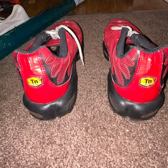 Nike Air Max Plus Siren Red/ Bright Mango/ Black Men\'s‎ 11.5 Excellent main image 5